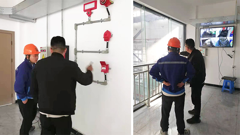 除塵設(shè)備氣體滅火系統(tǒng)