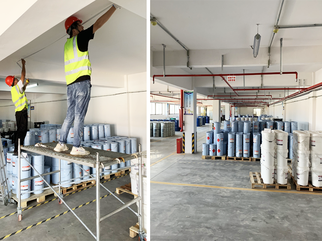 ?；穫}(cāng)庫(kù)自動(dòng)滅火系統(tǒng)管道施工圖