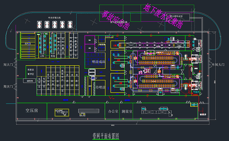 汽車(chē)噴漆生產(chǎn)線(xiàn)氣體滅火系統(tǒng)