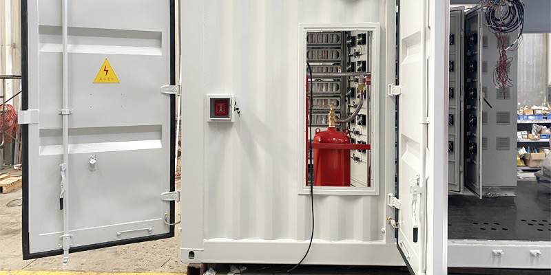 儲能集裝箱七氟丙烷滅火系統(tǒng)
