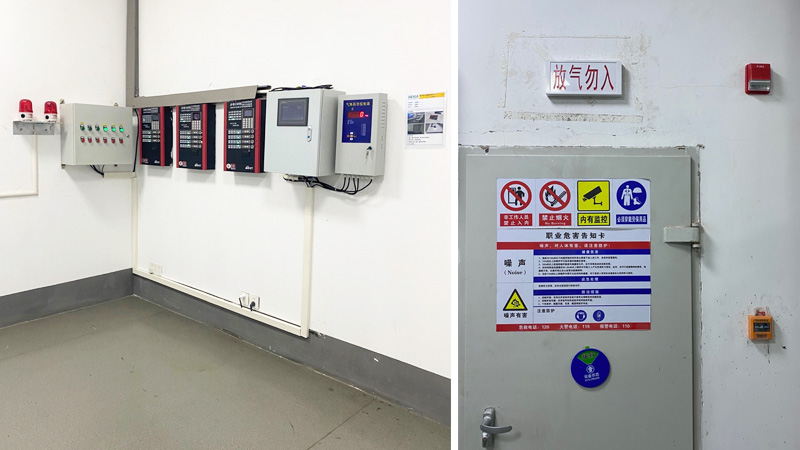 發(fā)動機實驗室氣體滅火系統(tǒng)