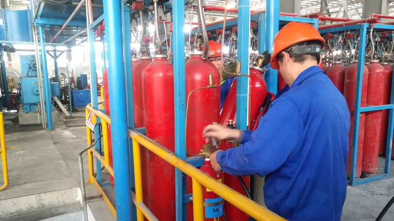 冷軋機(jī)二氧化碳滅火系統(tǒng)