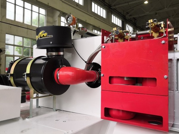 煤礦礦用車輛自動滅火裝置